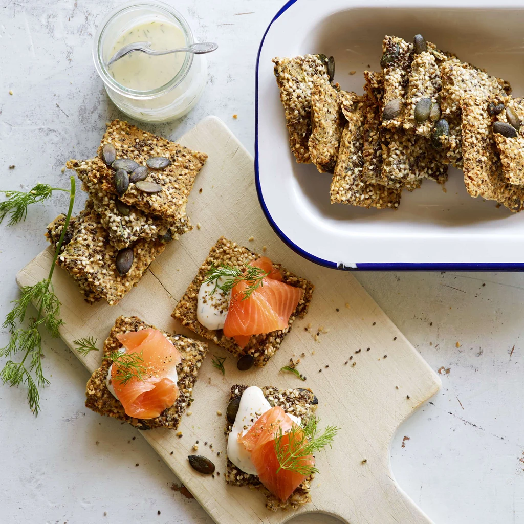 Chia-Knäckebrot
