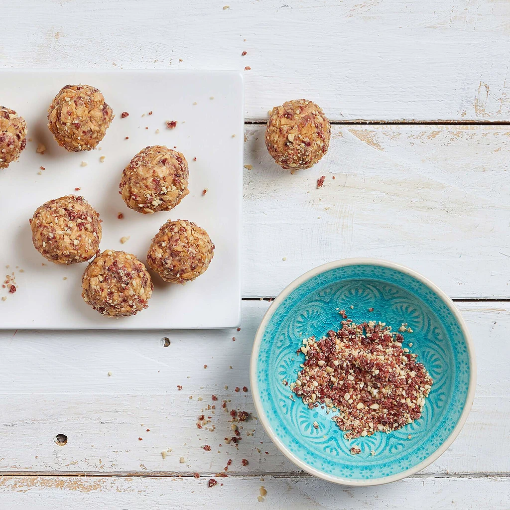 Energy balls à la pomme et au gingembre