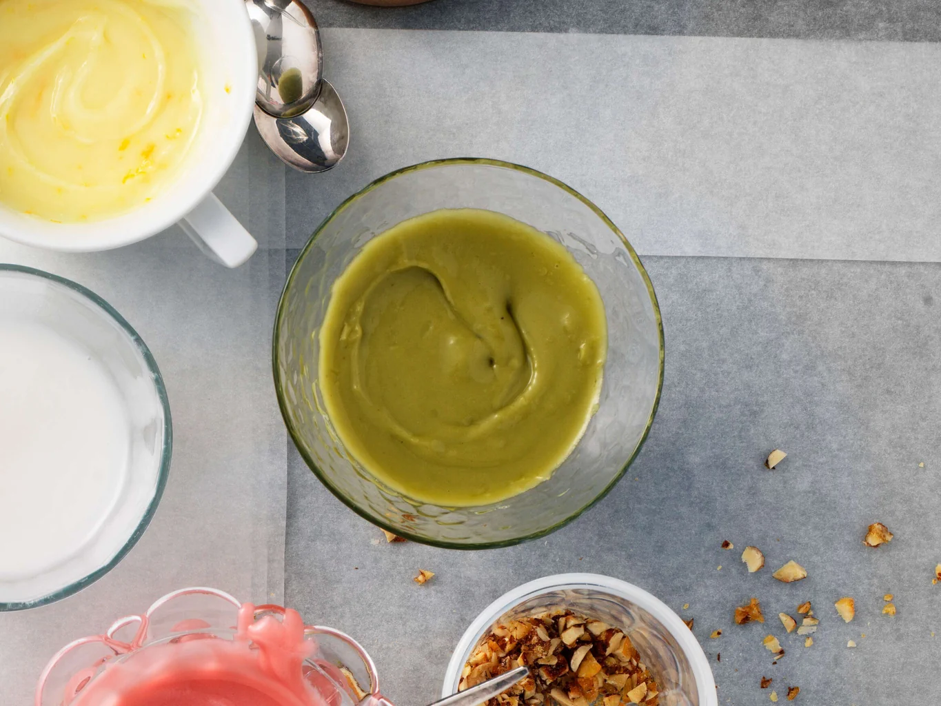 Matcha-Glasur
