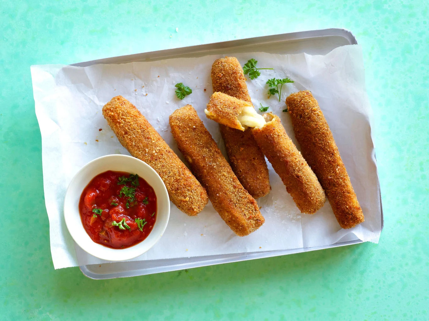 Sticks de mozzarella