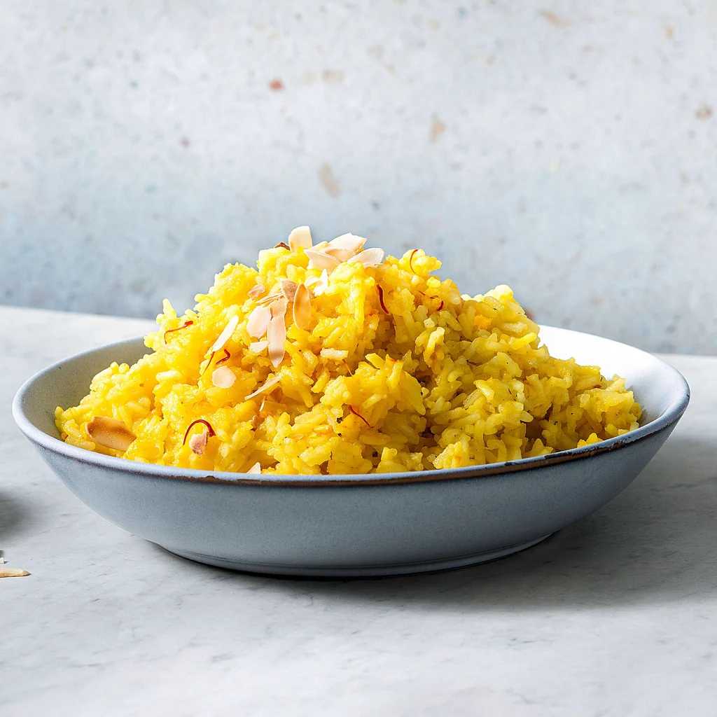 Parfümreis mit Safran