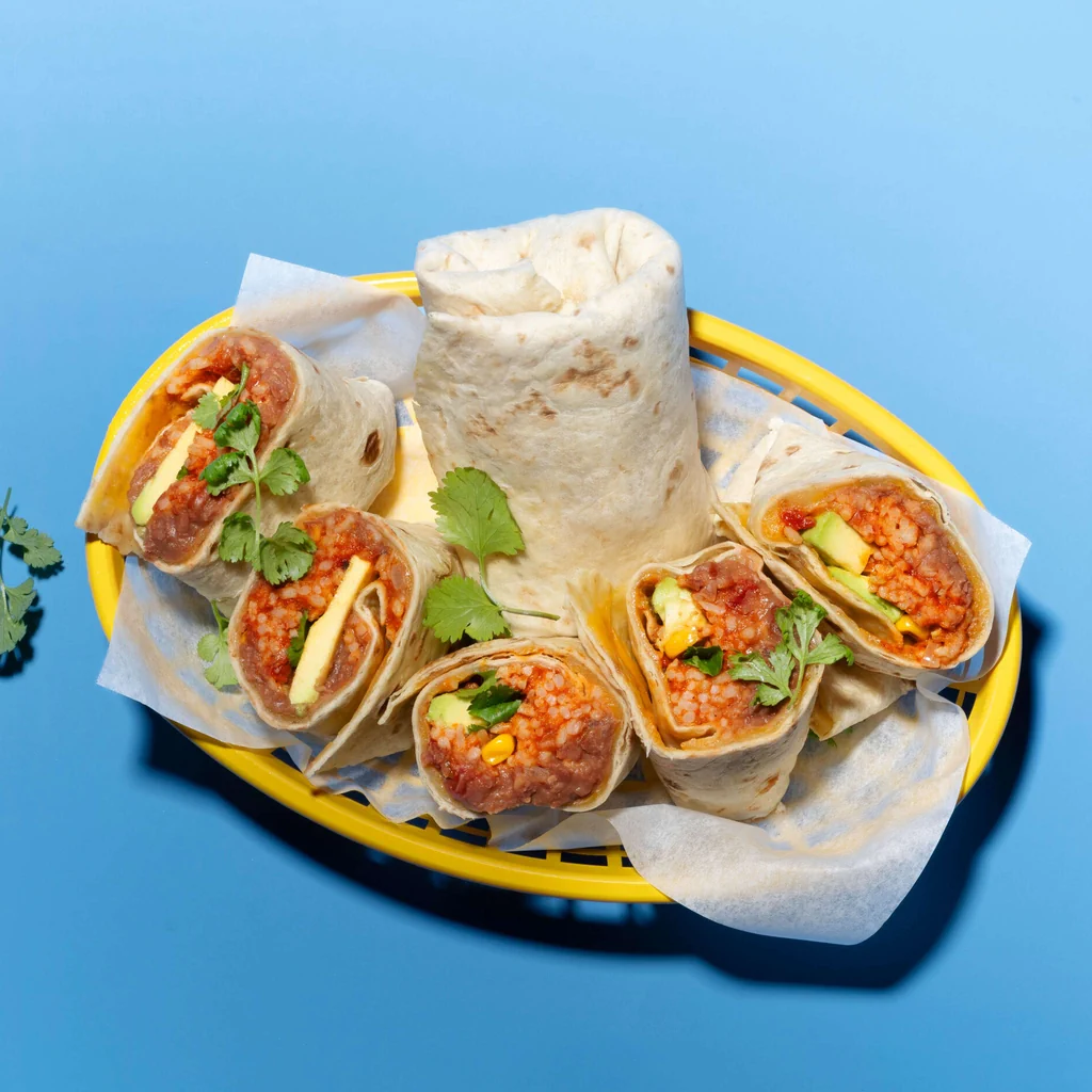 Burrito vegetariano