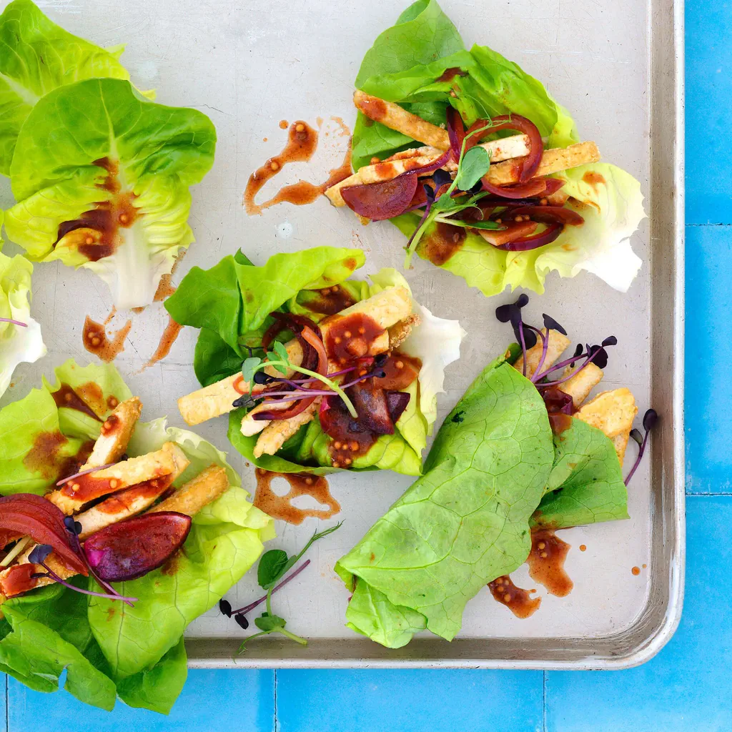 Wrap di tempeh BBQ