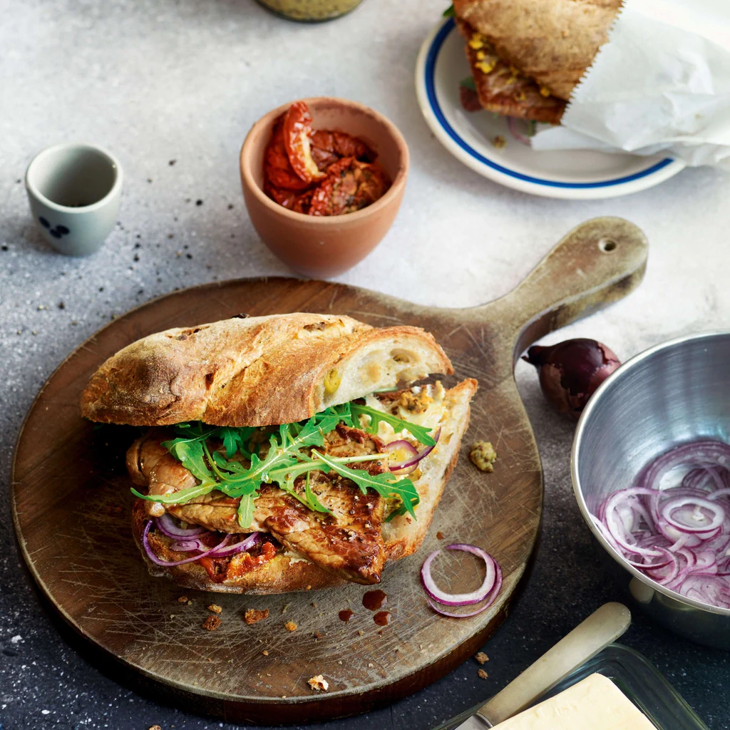 Sandwich à la tranche de bœuf