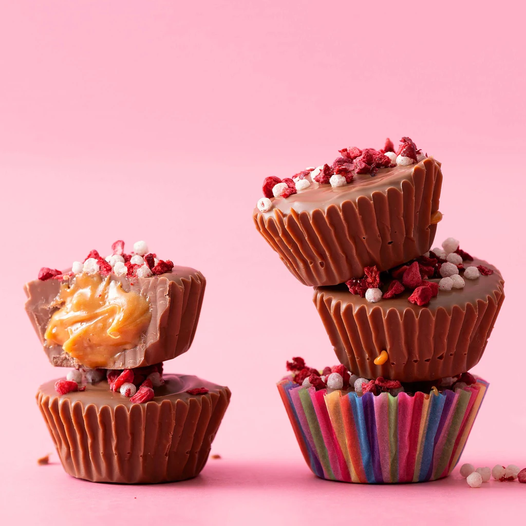 Mini cup di cioccolato