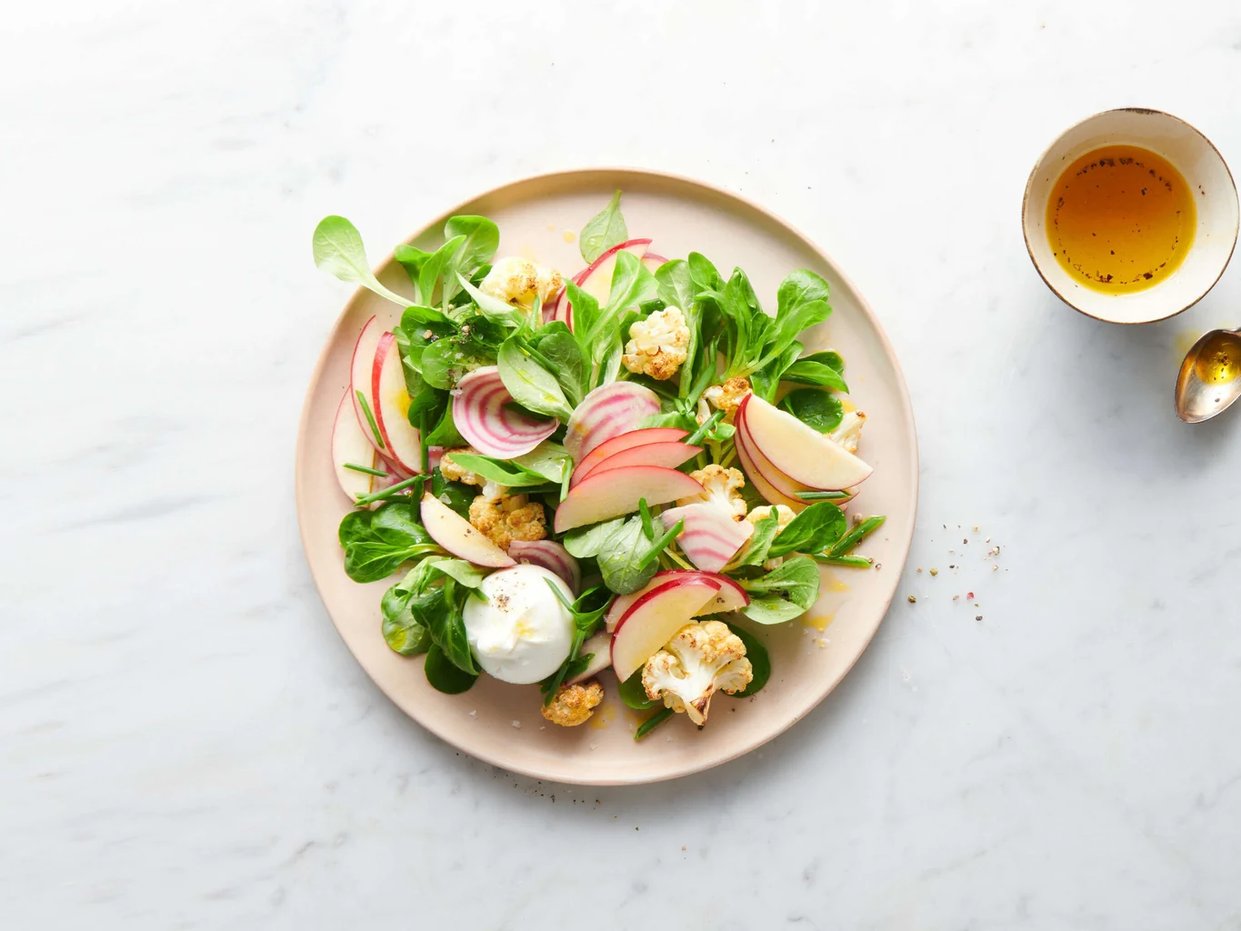 Insalata di cavolfiore e mele