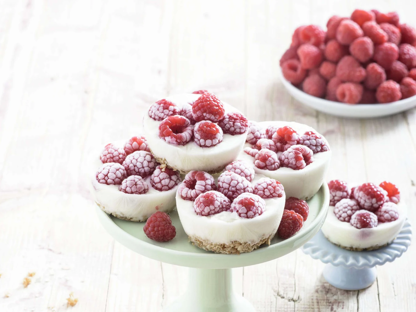 Himbeeren-FroYo-Bites