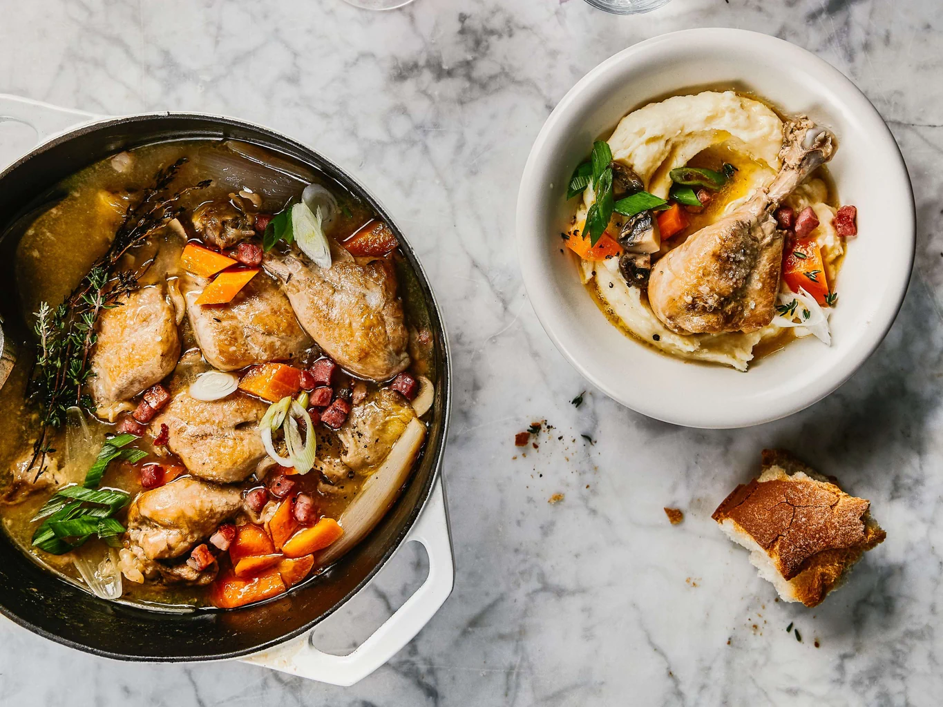 Coq au cidre