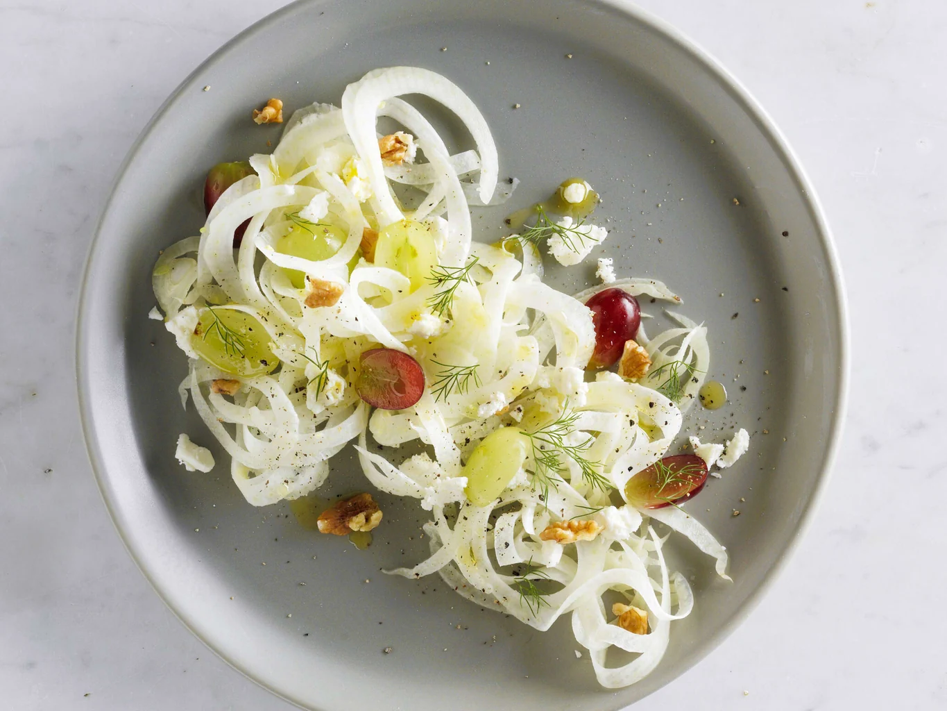 Salade de fenouil et de raisin