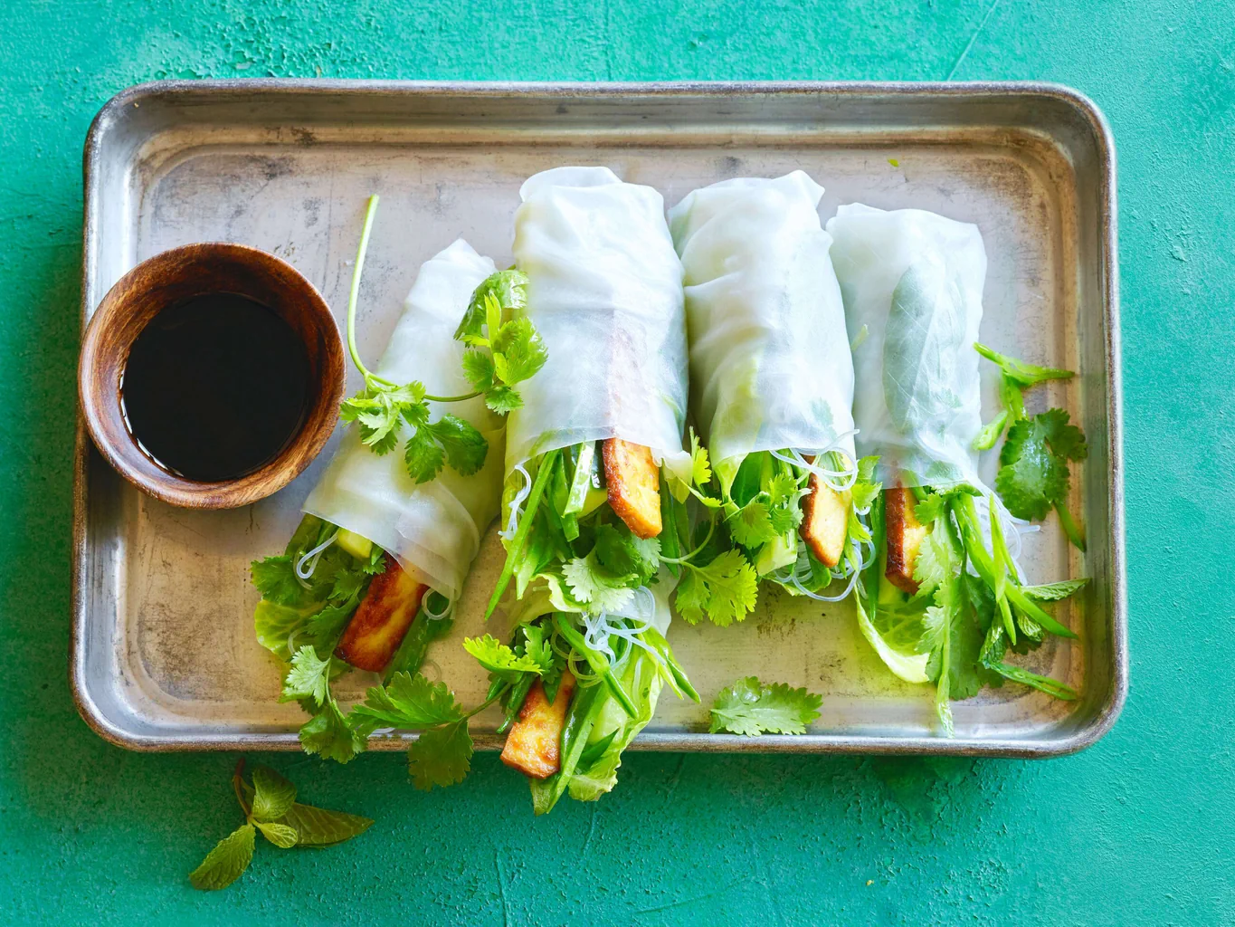 Rouleaux d'été au tofu