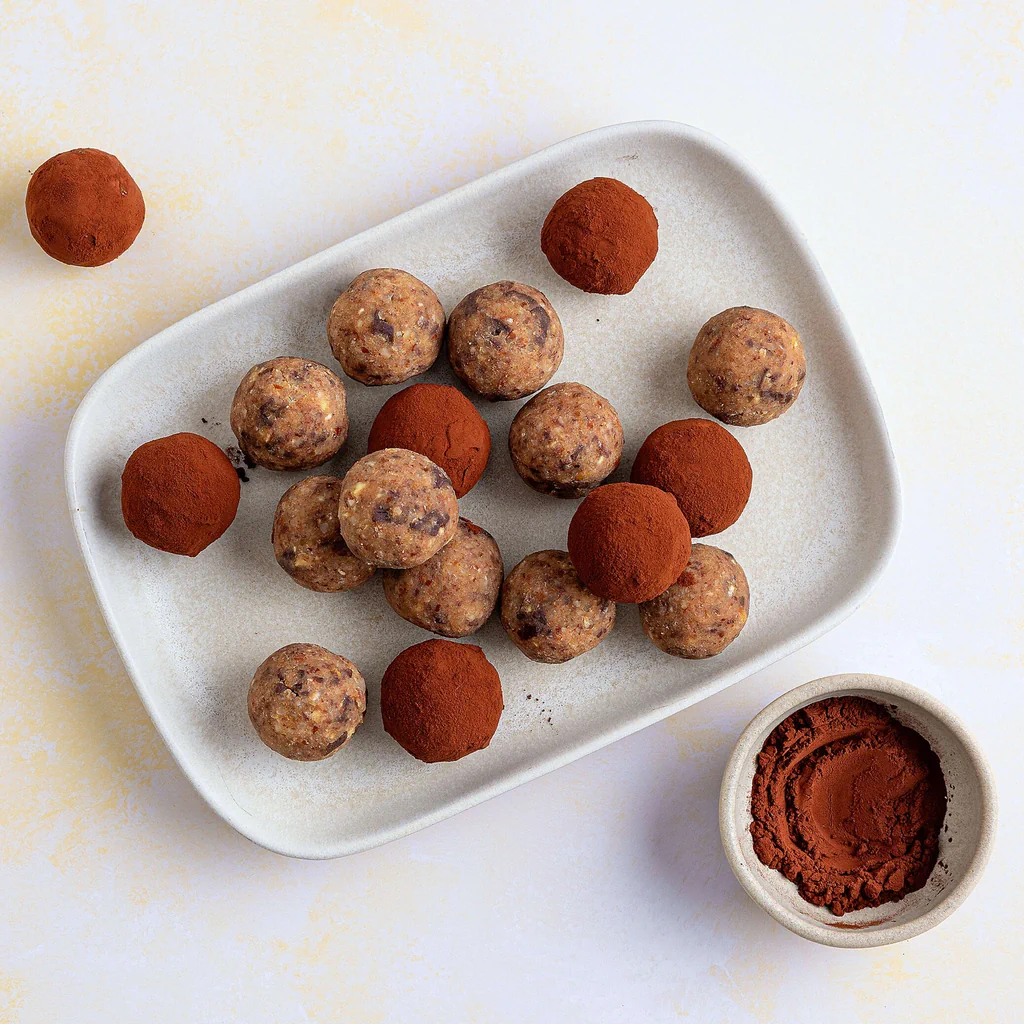 Palline alle castagne e alla cannella