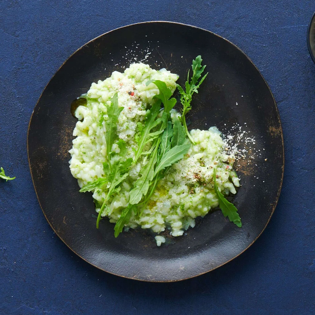 Risotto à la roquette