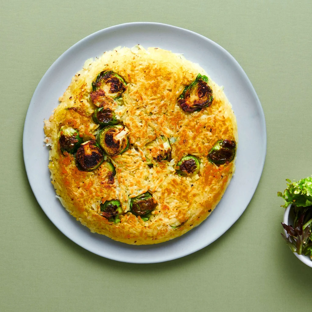 Rösti aux choux de Bruxelles