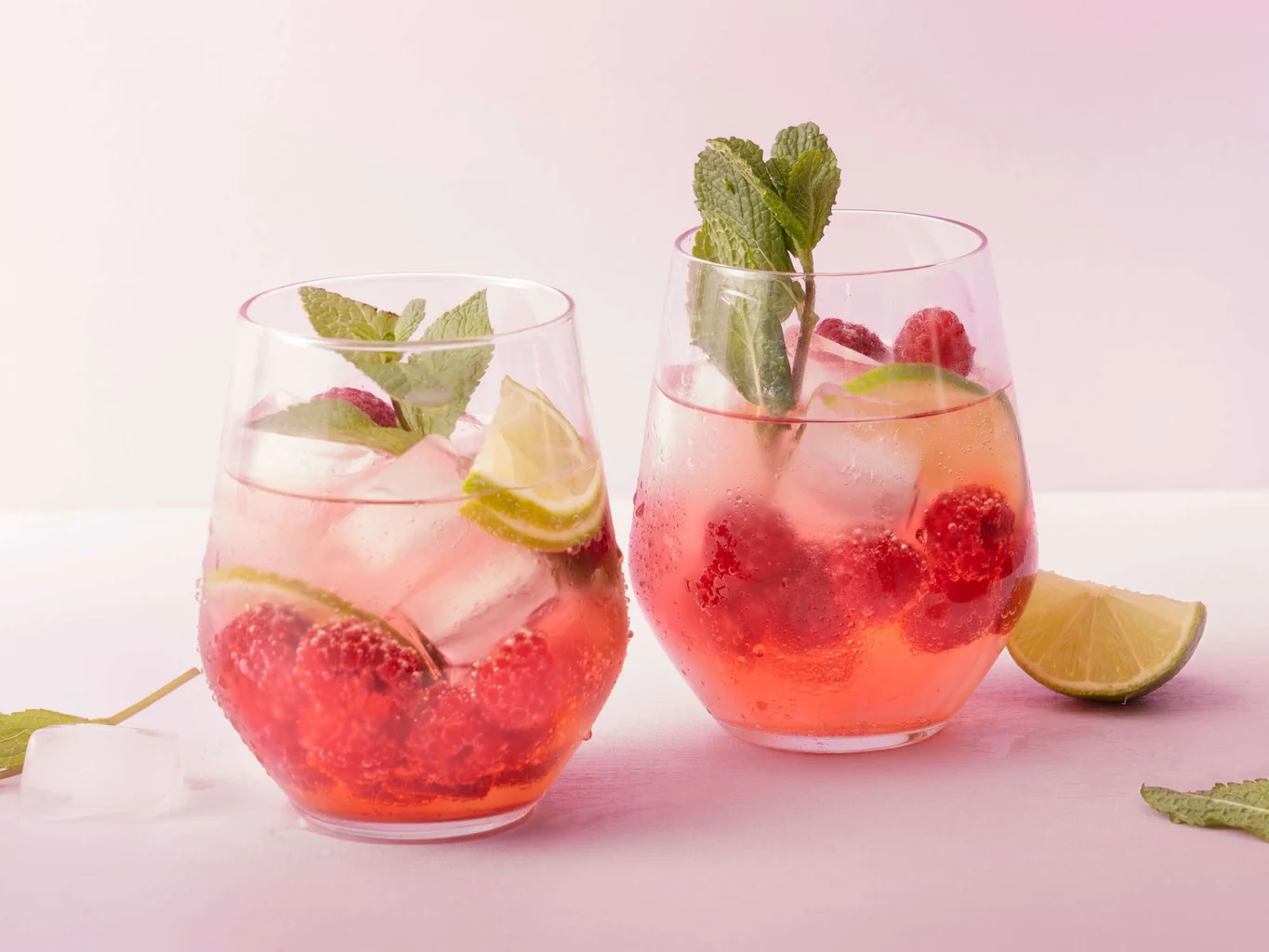 Himbeer-Drink