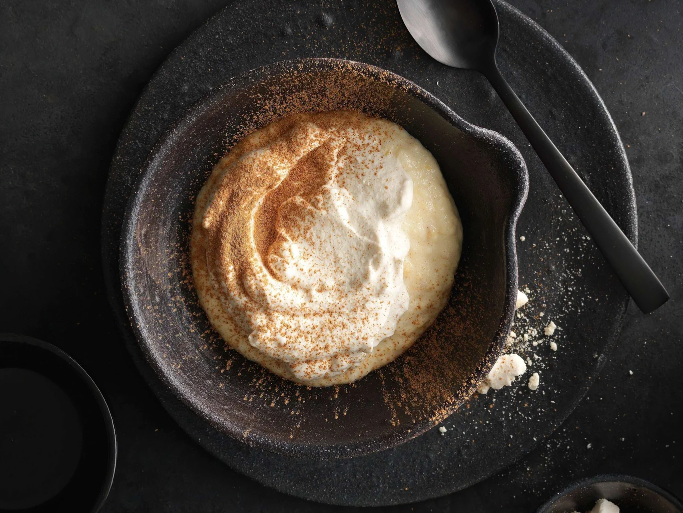 Crème de pommes cuites à la cannelle