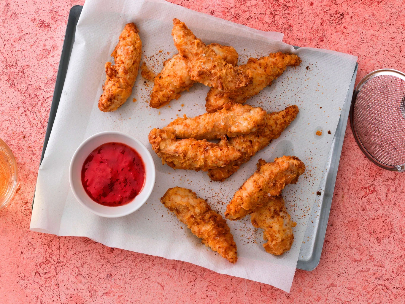 Minifilets de poulet piquants au babeurre