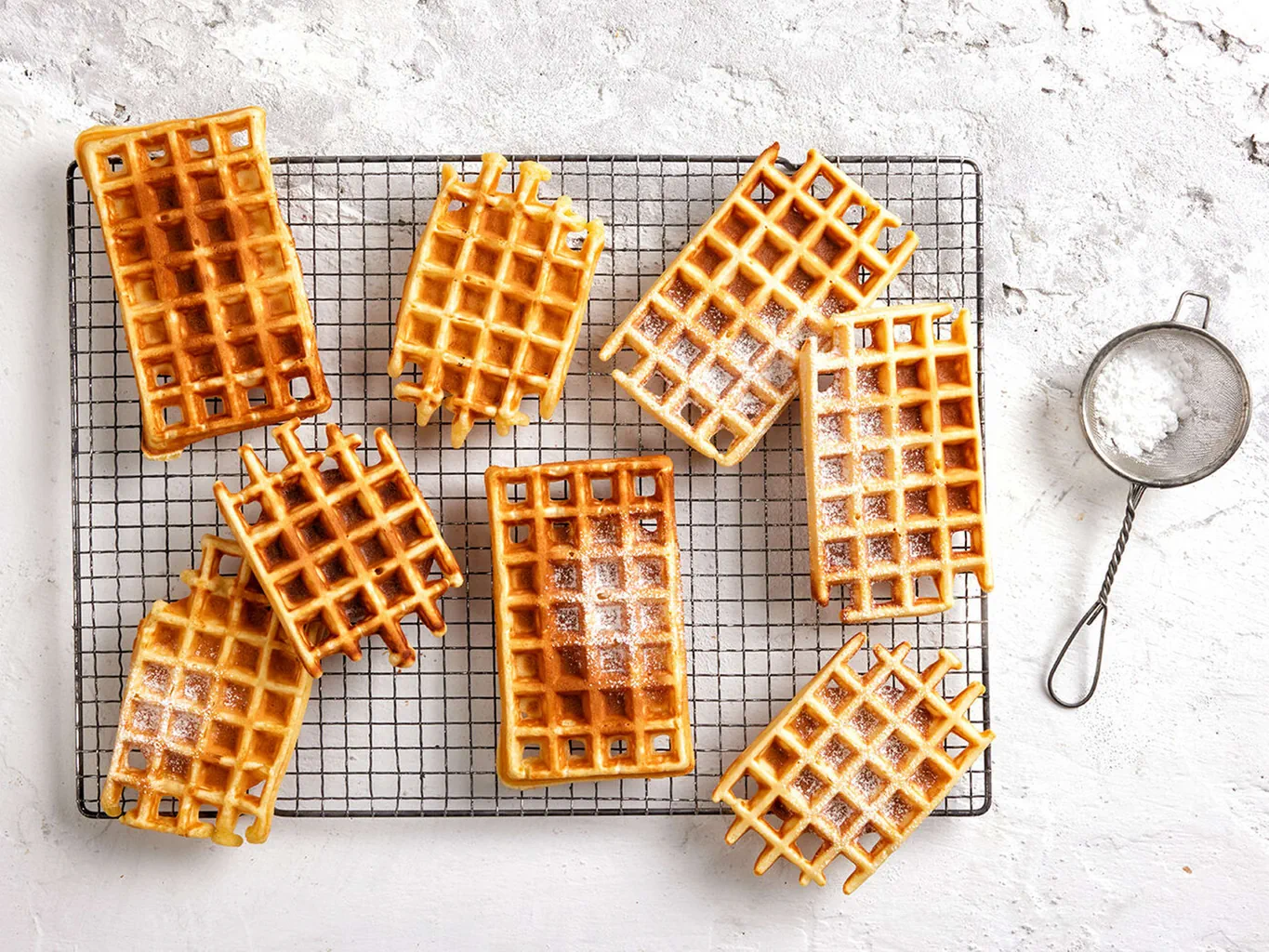 Gaufres sucrées classiques