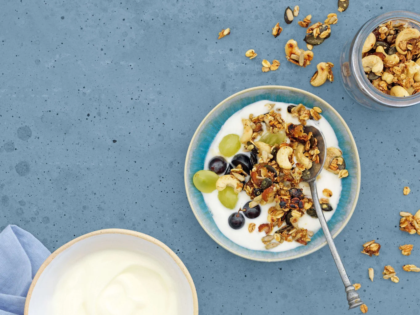Granola con noci di acagiù