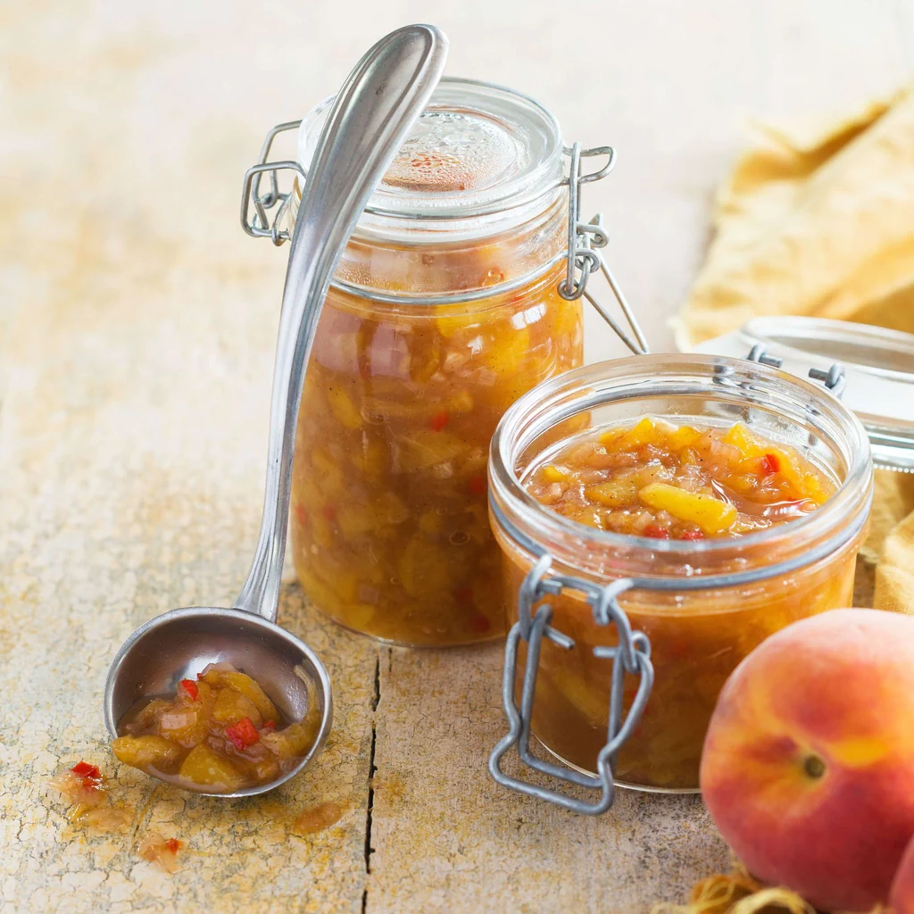 Chutney aux pêches