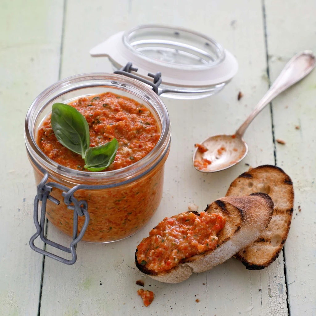 Pesto aux poivrons rouges