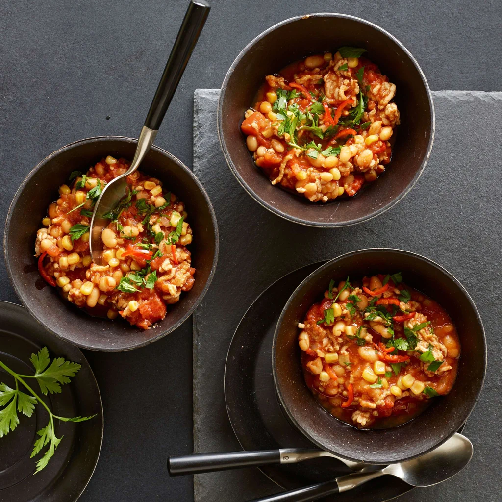 Chili au poulet