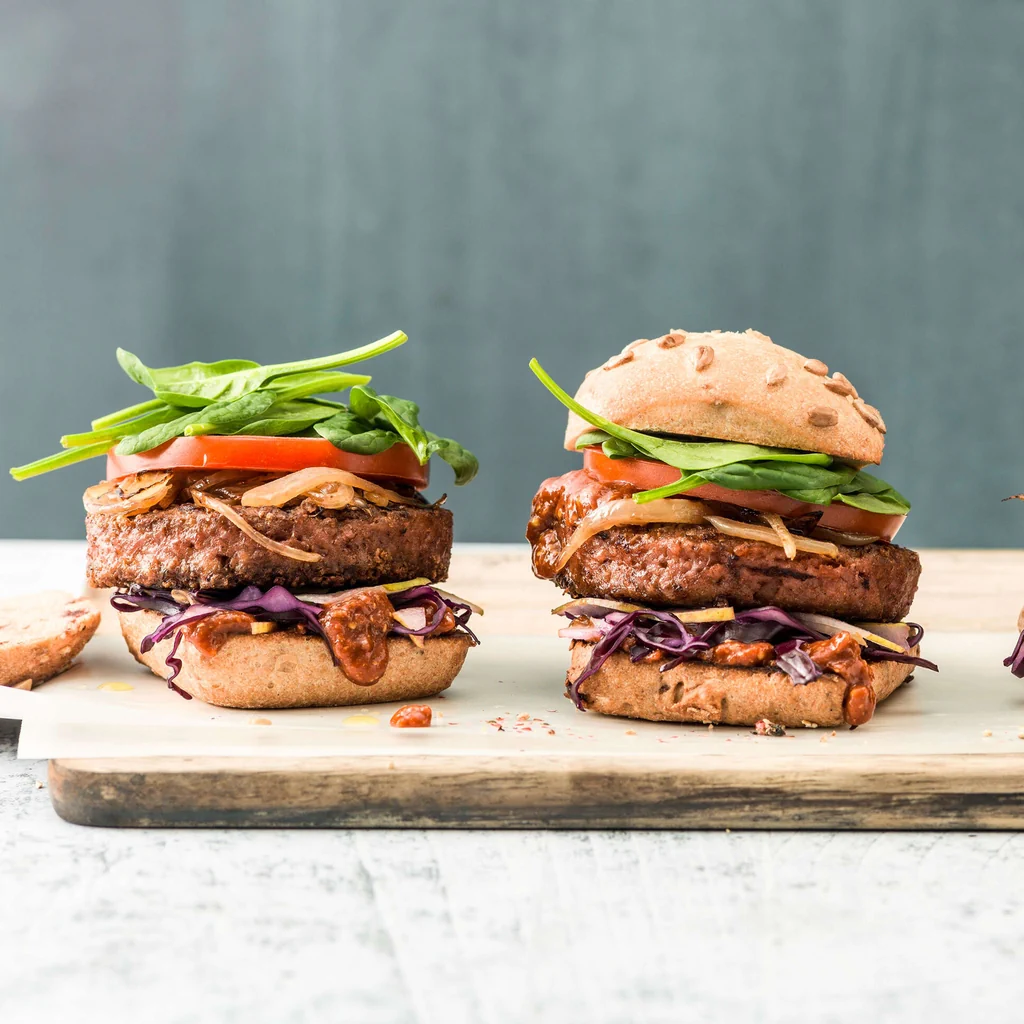 Veganer Burger