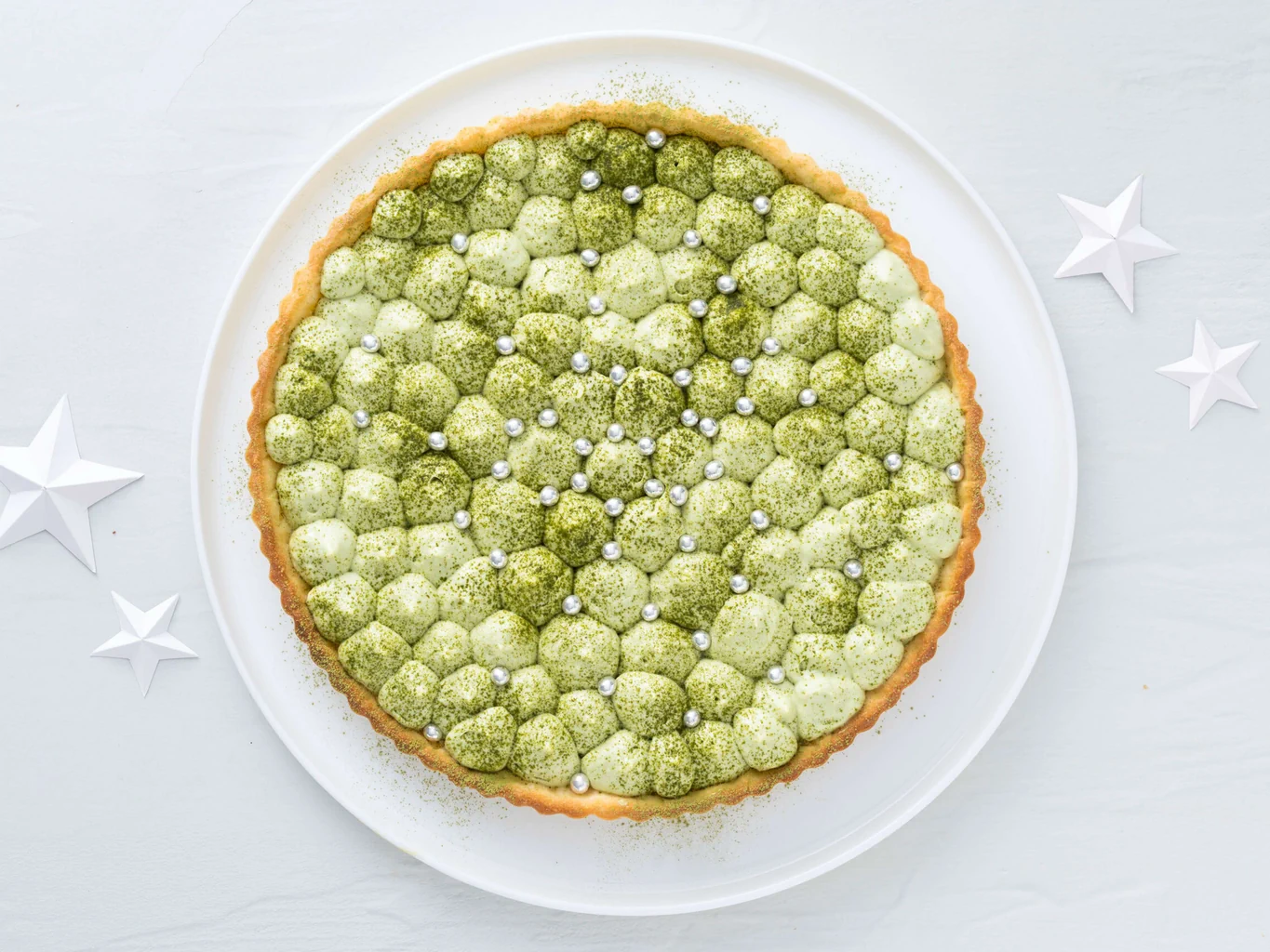 Torta al matcha