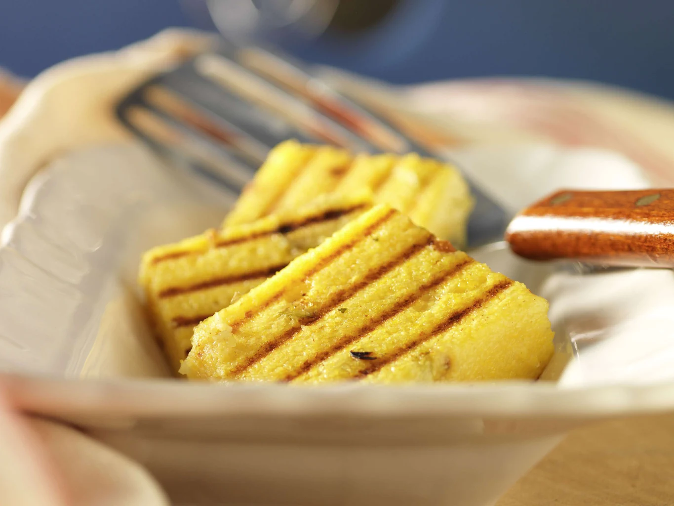 Grillierte Polenta