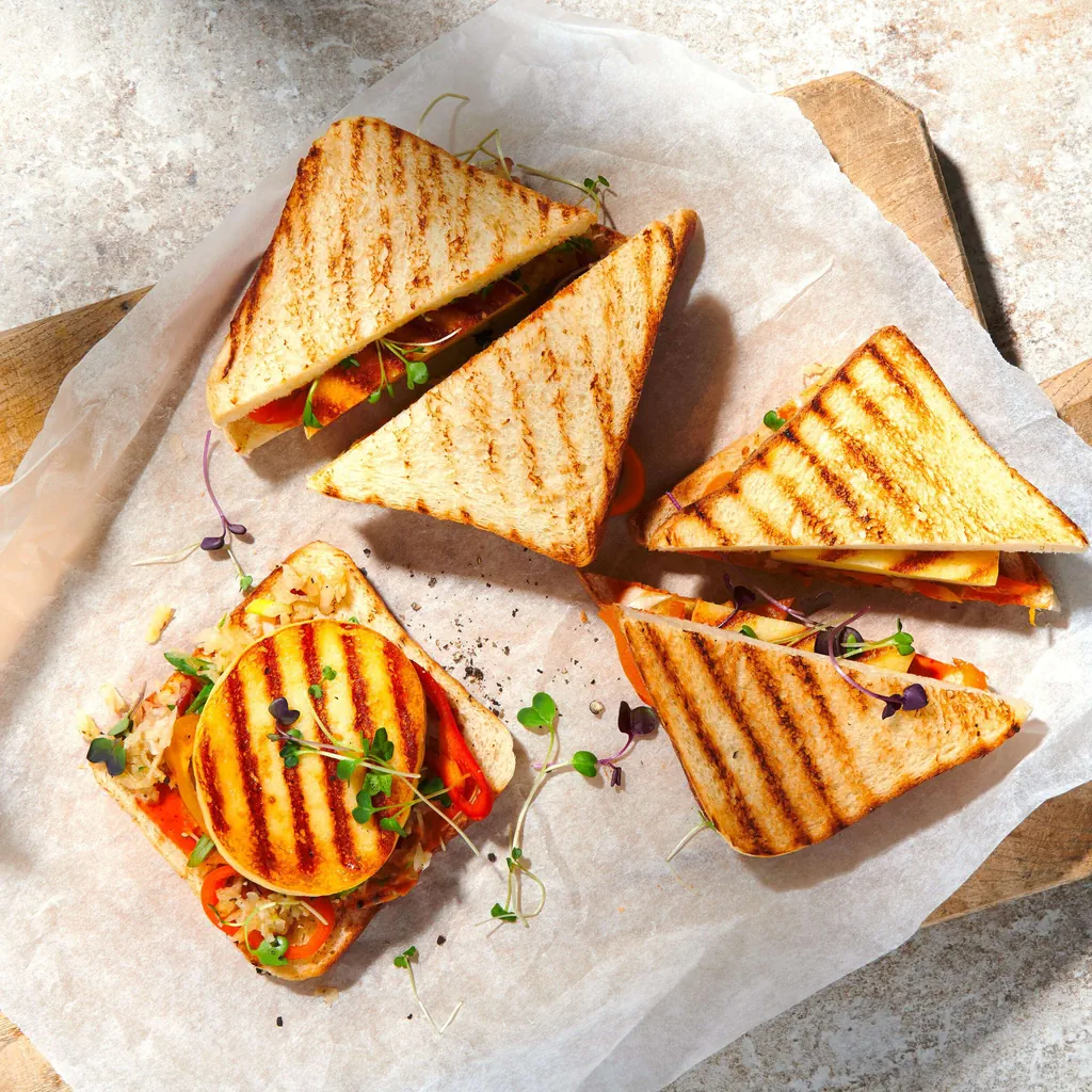 Grillkäse-Sandwich