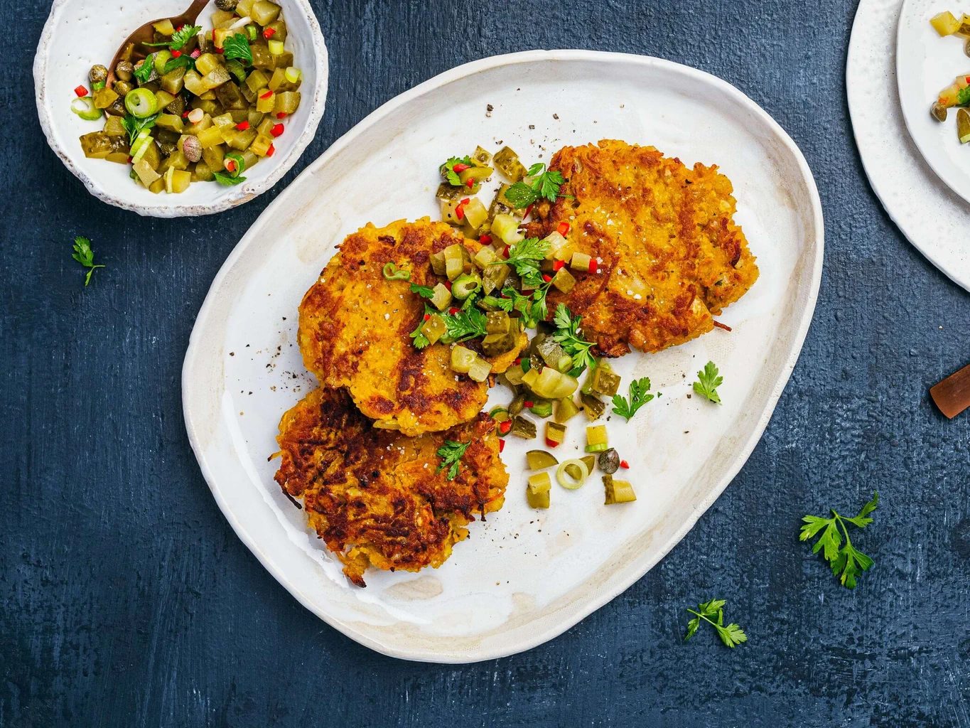Kürbis-Marroni-Tätschli