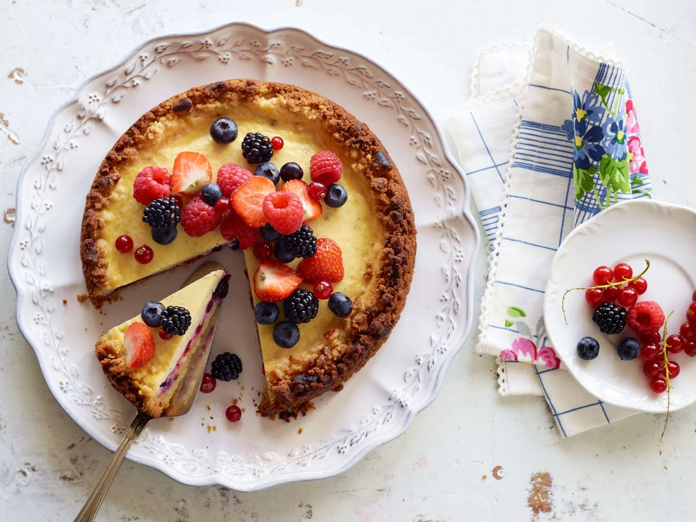 Cheesecake aux petits fruits
