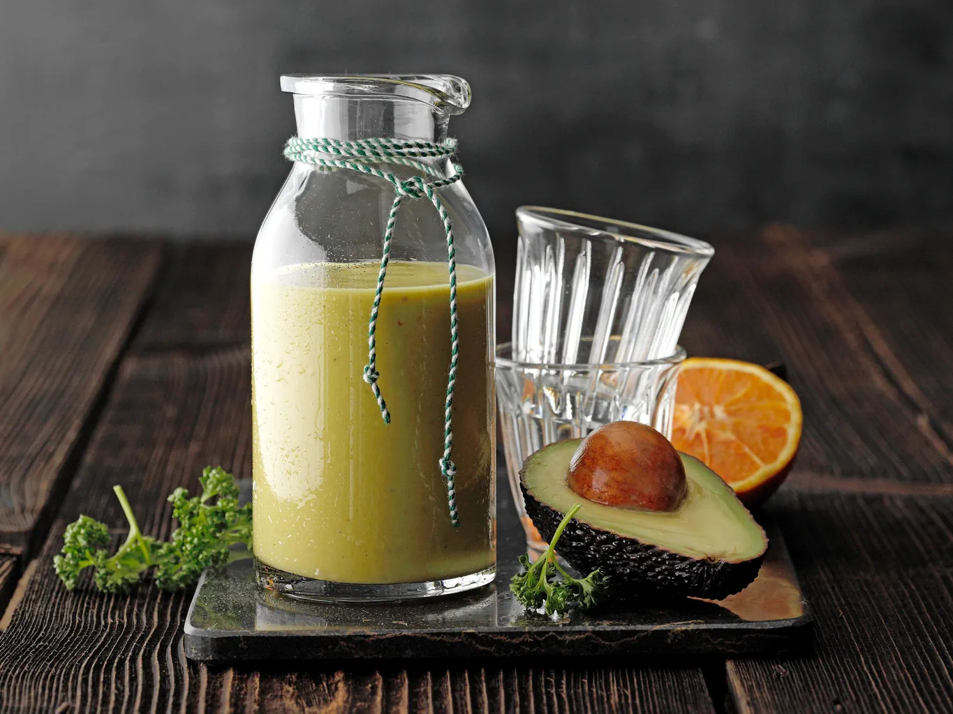 Smoothie avocat-pomme
