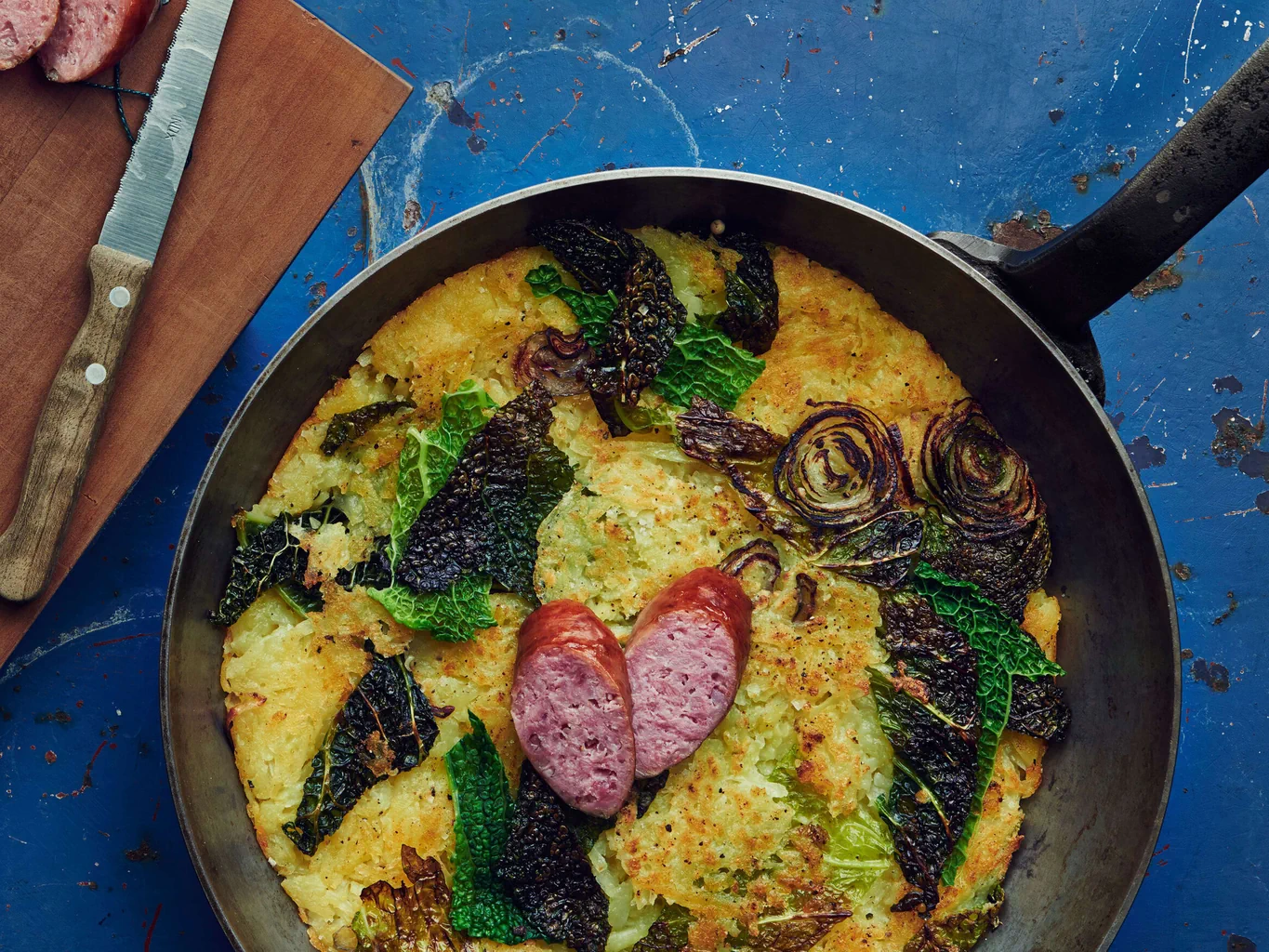 Wirz-Kartoffel-Rösti mit Saucisson