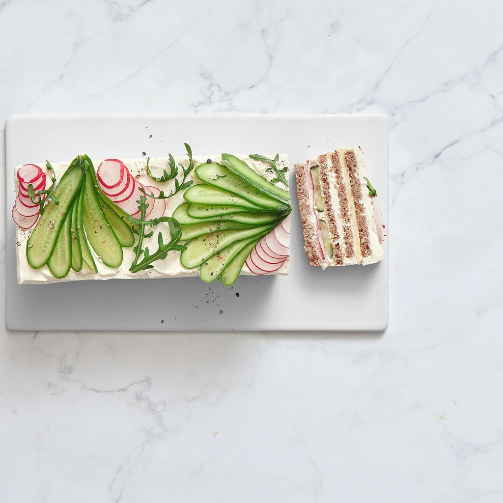 Apérocake mit Frischkäse