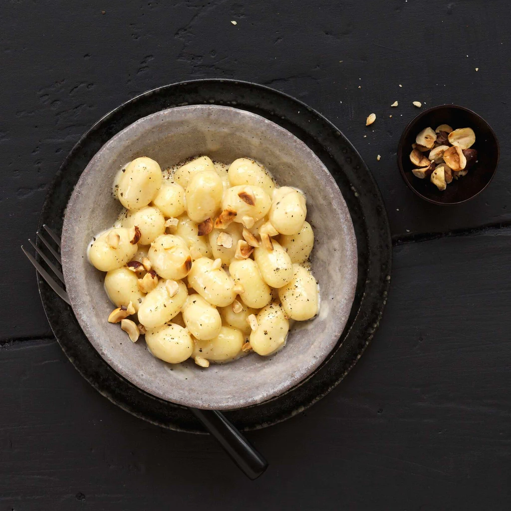 Gnocchi mit Parmesansauce