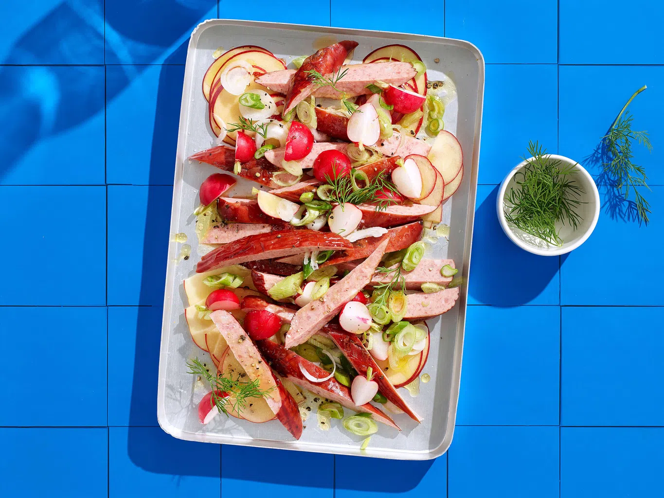 Grill-Wurst-Salat