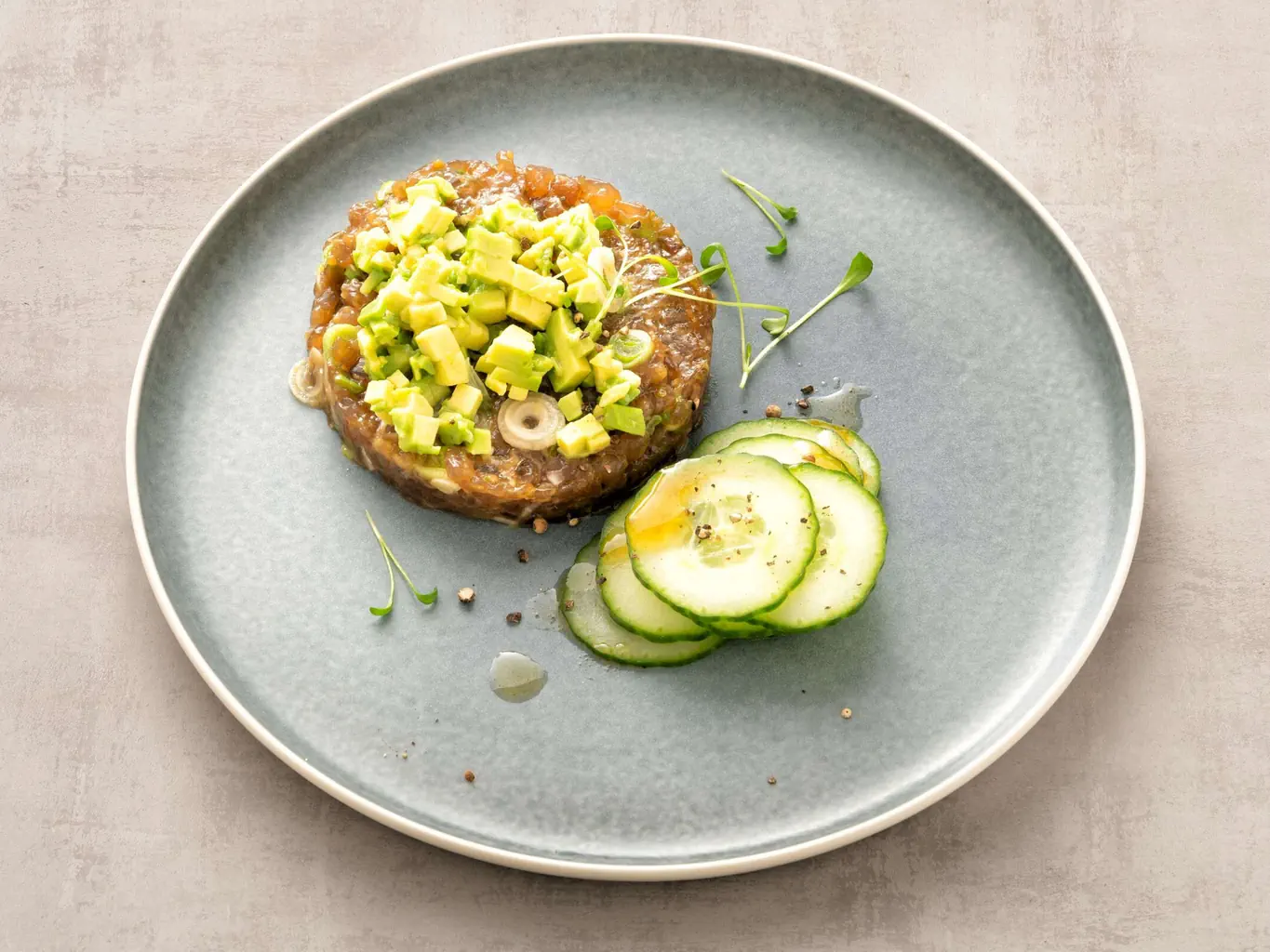 Tartare de thon