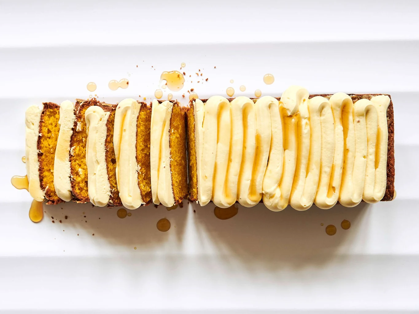 Cake à la courge avec frosting