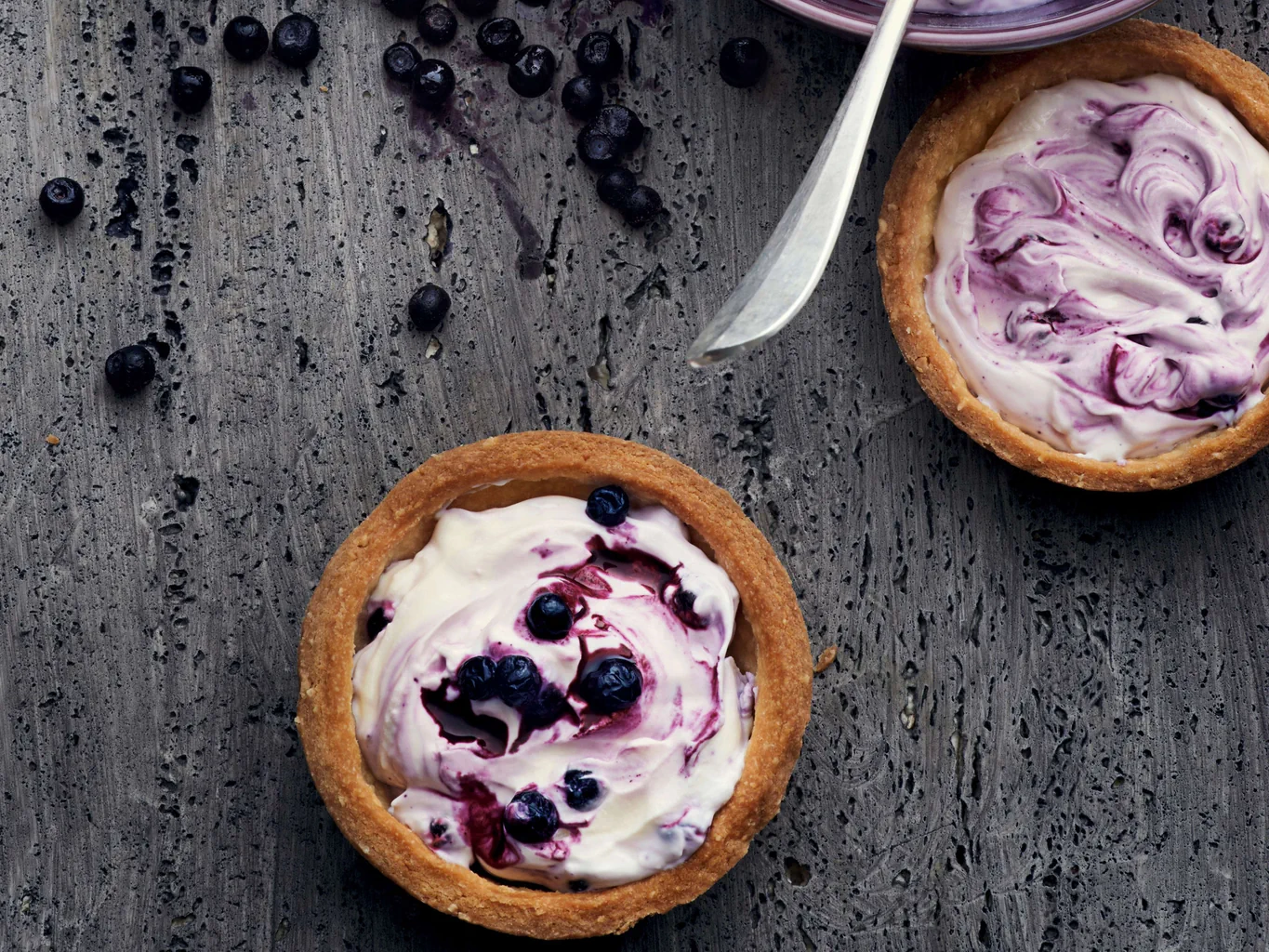 Tartelettes aux myrtilles