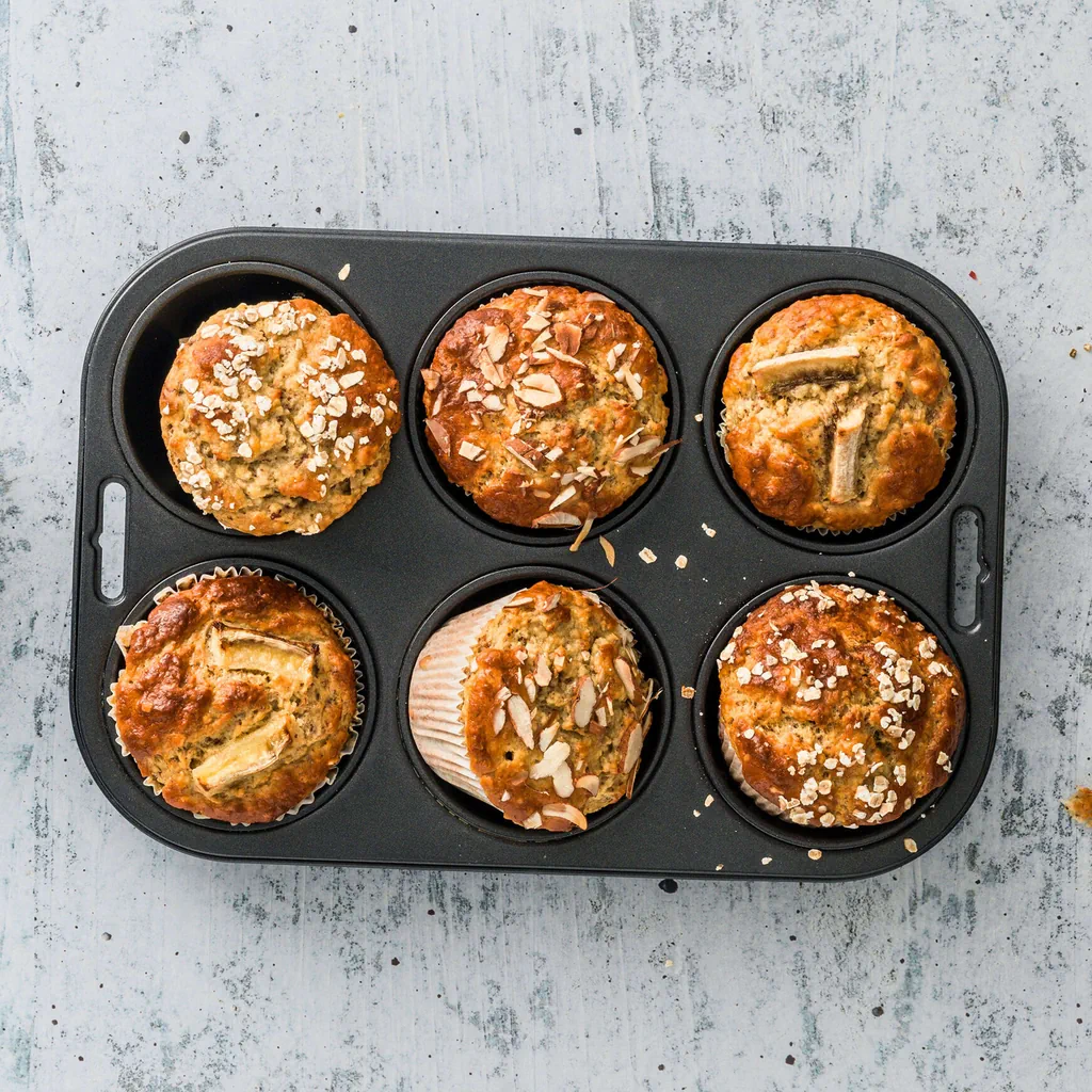 Glutenfreie Banana-Bread-Muffins