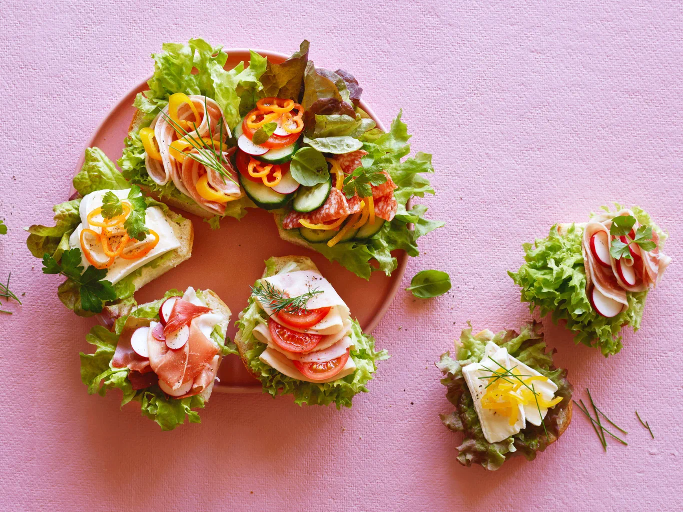 Offener Sandwichkranz