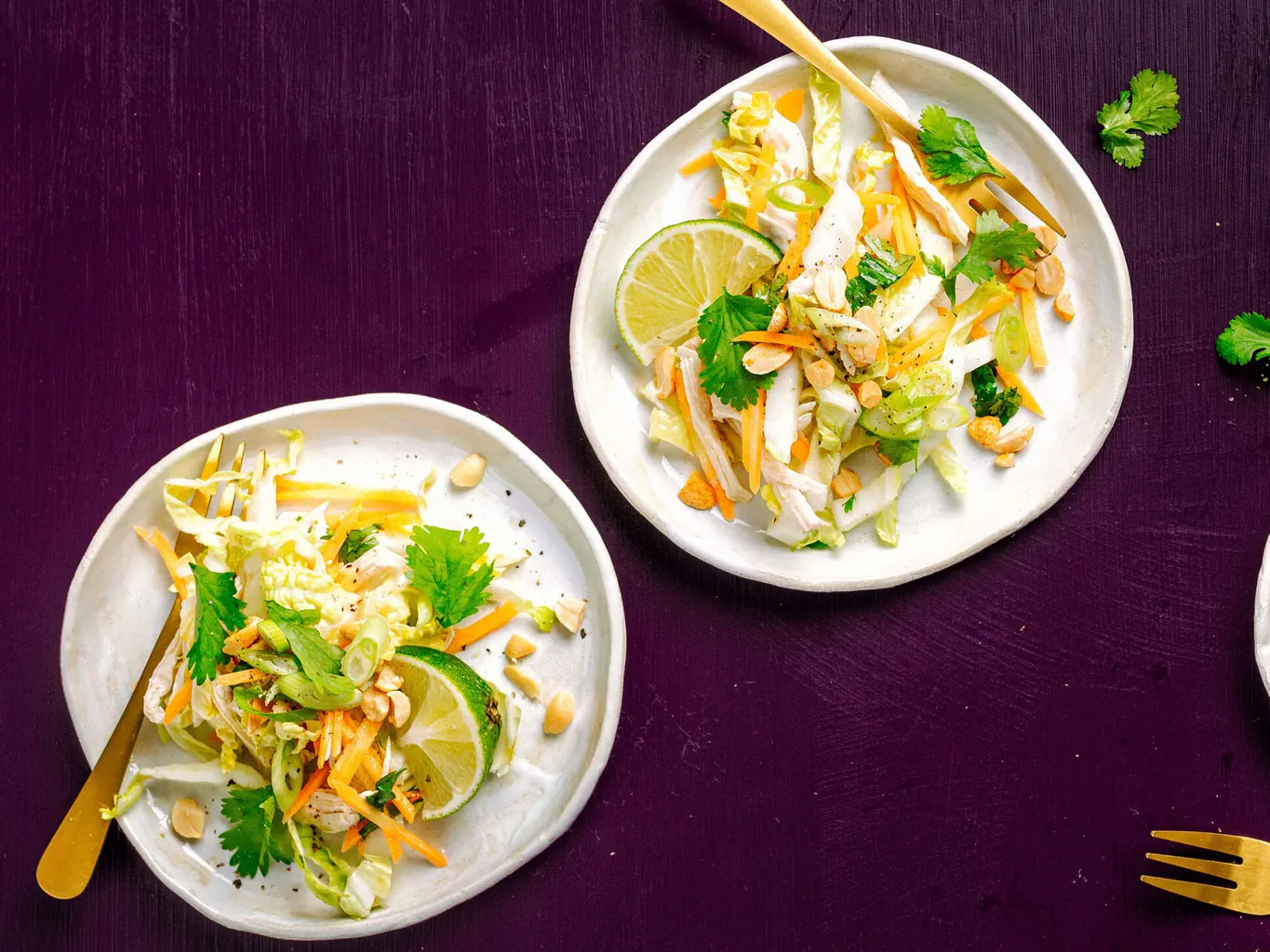 Chinakohl-Poulet-Salat