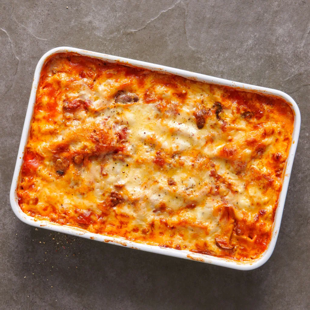 Lasagne al cavolo bianco e ai funghi