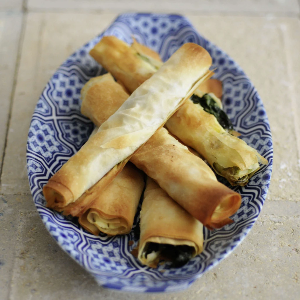 Rotolini di formaggio fresco