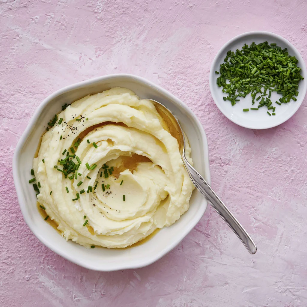 Purè di patate con burro nocciola