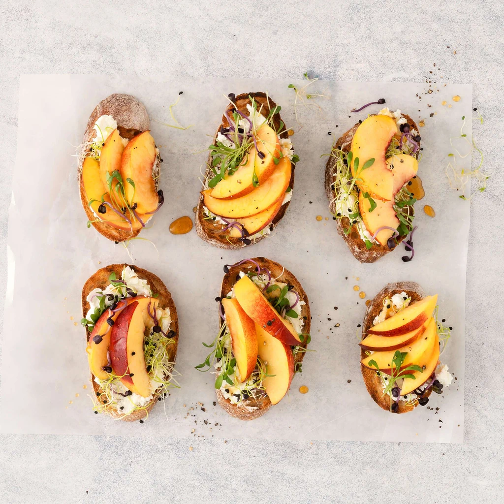 Bruschetta alle nettarine