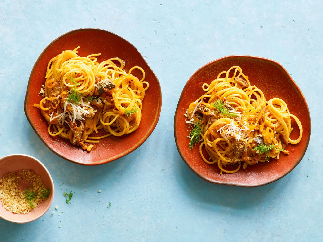Spaghetti mit Sardinen