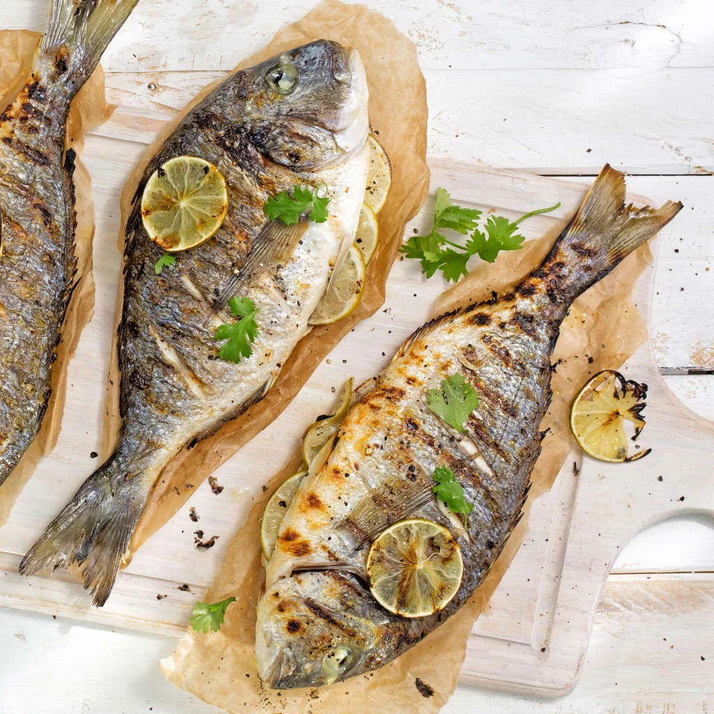 Dorade vom Grill