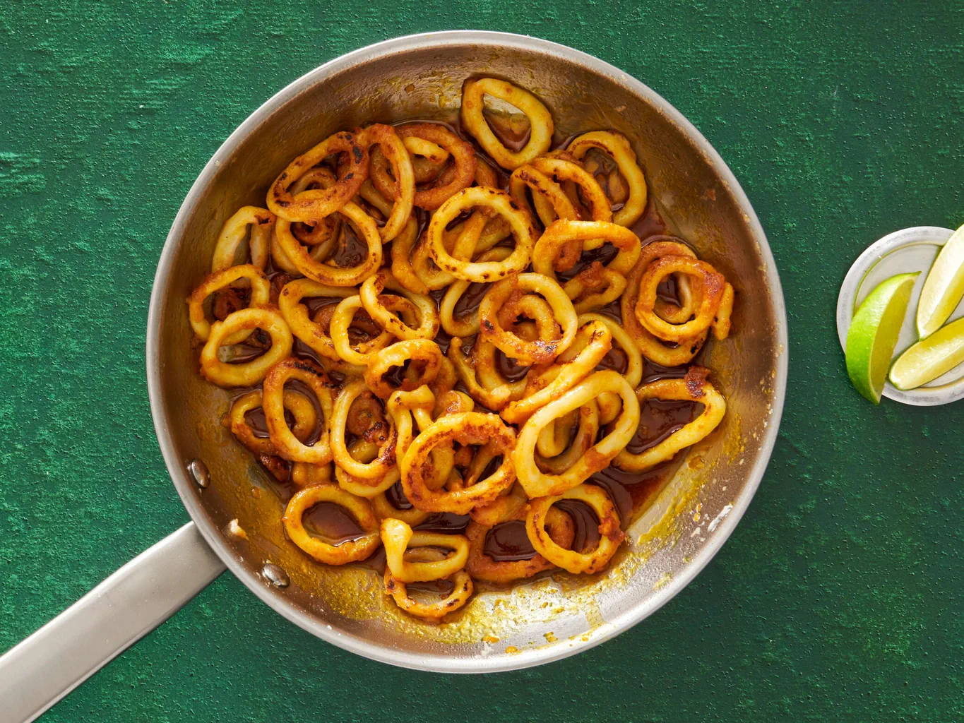 Calamares in Curry-Vinaigrette
