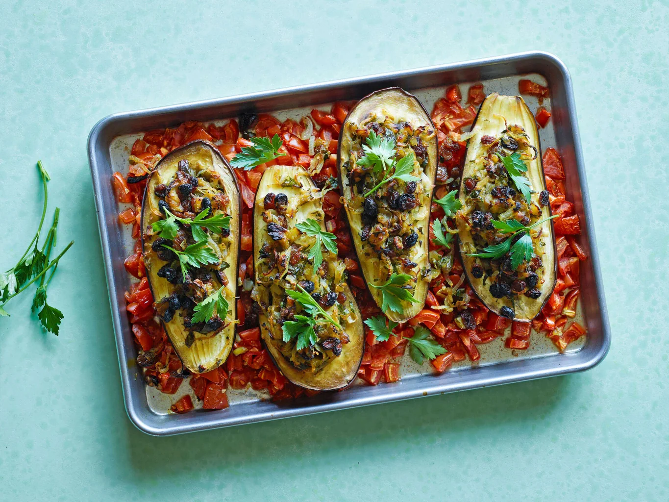 Melanzane ripiene vegetariane